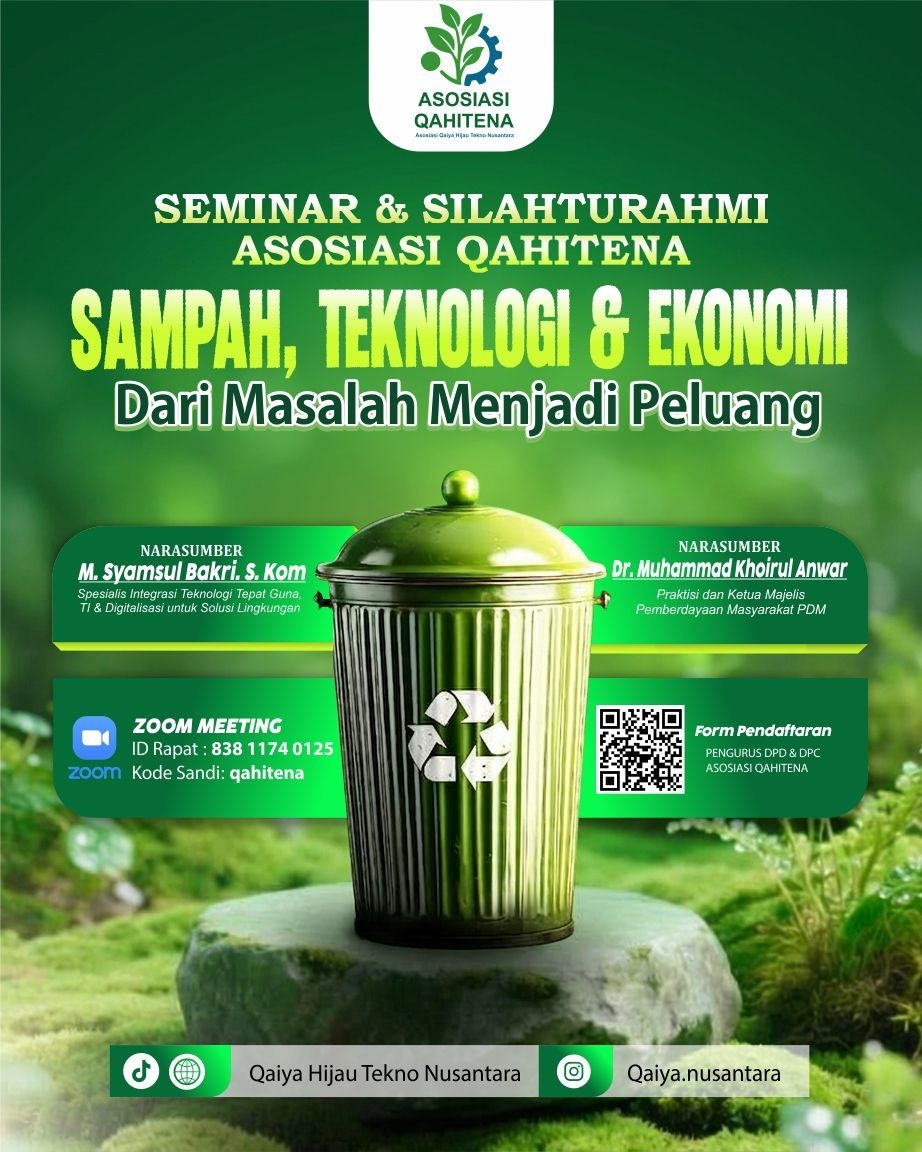 WEBINAR SILATURAHMI & KOLABORASI ASOSIASI QAHITENA